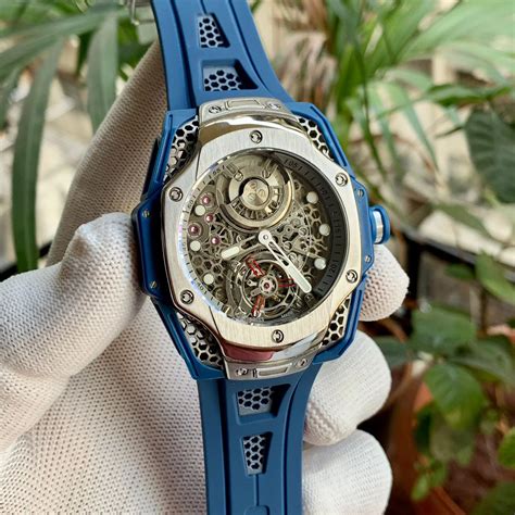 hublot blue tourbillon